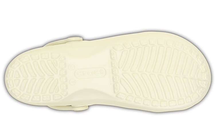 (W) Crocs Classic Clog Beach White Sandals 圖 5