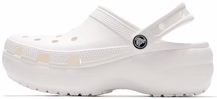 (Women) Crocs Classic Clog clouds Retro Beach Shoe White 206750-100 (Women) Crocs Classic Clog clouds Retro Beach Shoe White 206750-100