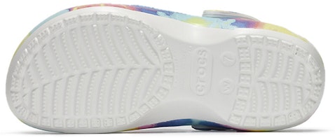 (W) 女性用クロックスクラシッククロッグ、タイダイ柄、軽量、快適なサンダル、ピンクブルー。 207151-94S Details for (W) 女性用クロックスクラシッククロッグ、タイダイ柄、軽量、快適なサンダル、ピンクブルー。 207151-94S