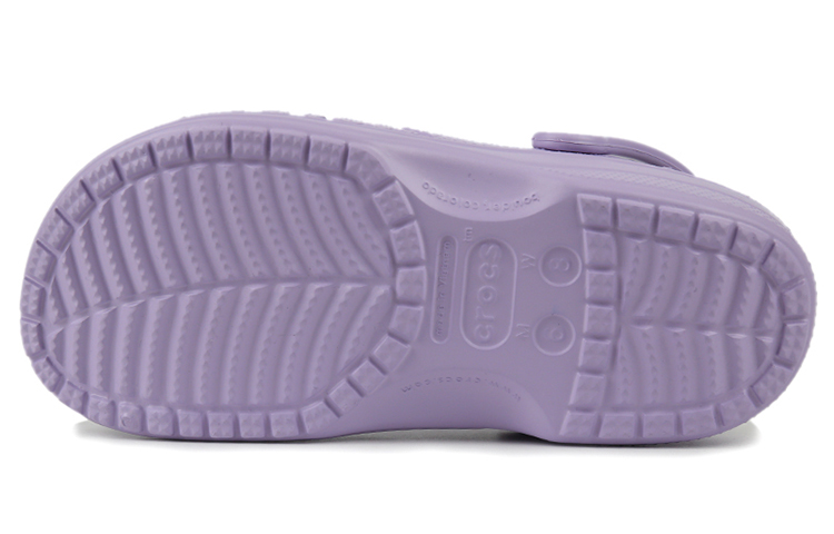 Shop (W) Kasut Pantai Kasual Crocs Clogs Klasik Ungu 10126-530