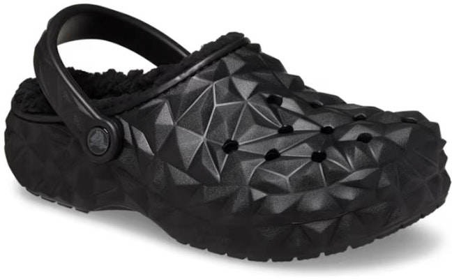 (Women) Crocs Classic Clog Lined Geometric Shoes 'Black' 210069-001 Lookbook (Women) Crocs Classic Clog Lined Geometric Shoes 'Black' 210069-001
