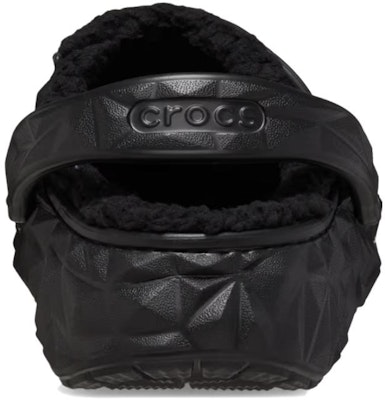 (Women) Crocs Classic Clog Lined Geometric Shoes 'Black' 210069-001 Purchase (Women) Crocs Classic Clog Lined Geometric Shoes 'Black' 210069-001