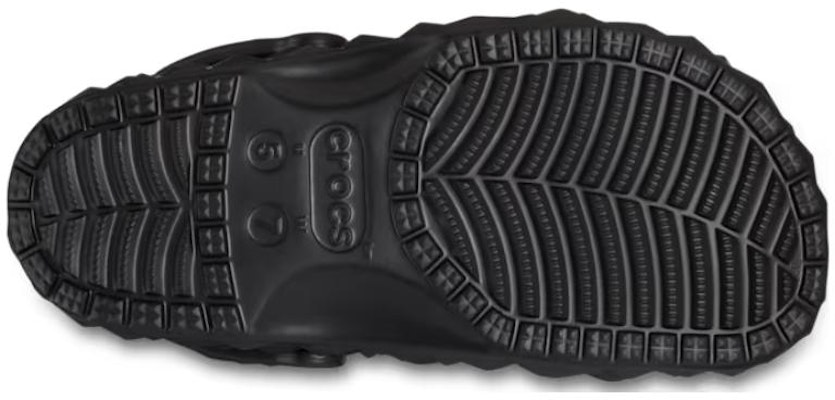 (Women) Crocs Classic Clog Lined Geometric Shoes 'Black' 210069-001 Details for (Women) Crocs Classic Clog Lined Geometric Shoes 'Black' 210069-001