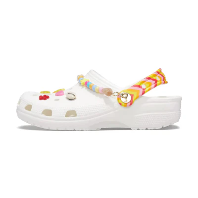 (W) Crocs Classic Clog Outdoor Sports Slippers White