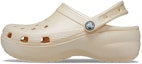 Buy (W) Crocs Klasik Clog Platform Berkilau 'Vanilla' 208590-108