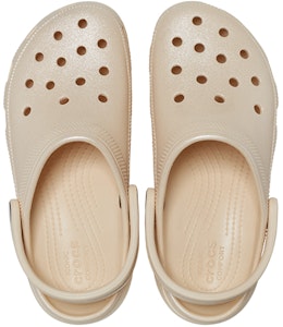 (W) Crocs经典厚底闪光拖鞋‘香草’ 208590-108 Shop (W) Crocs经典厚底闪光拖鞋‘香草’ 208590-108