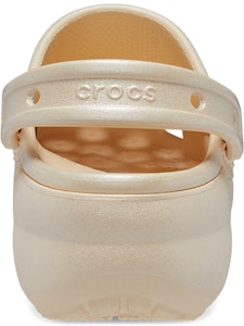 (W) Crocs经典厚底闪光拖鞋‘香草’ 208590-108 Purchase (W) Crocs经典厚底闪光拖鞋‘香草’ 208590-108