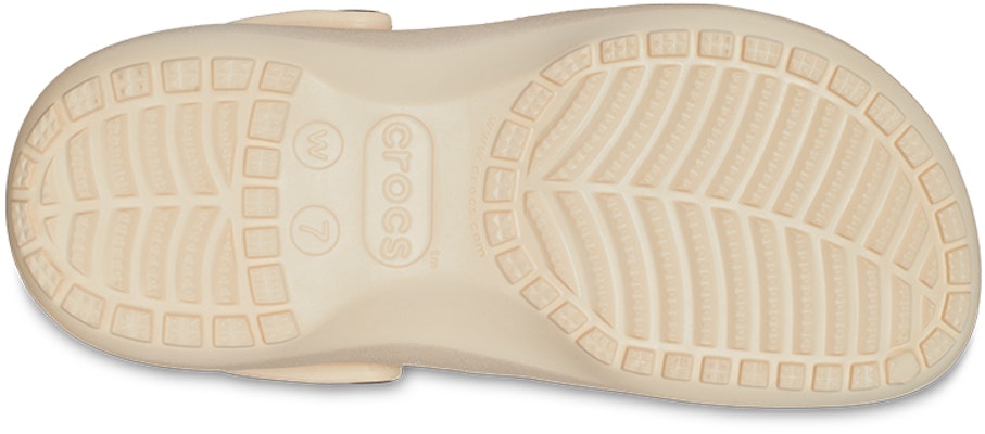 (Women) Crocs Classic Clog Platform Shimmer 'Vanilla' 208590-108 Details for (Women) Crocs Classic Clog Platform Shimmer 'Vanilla' 208590-108