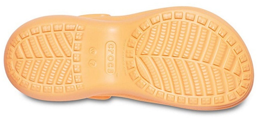 (Women) Crocs Classic Clog Retro Crocs Thick Sole Orange Small Whale Sandals 206302-801 Purchase (Women) Crocs Classic Clog Retro Crocs Thick Sole Orange Small Whale Sandals 206302-801