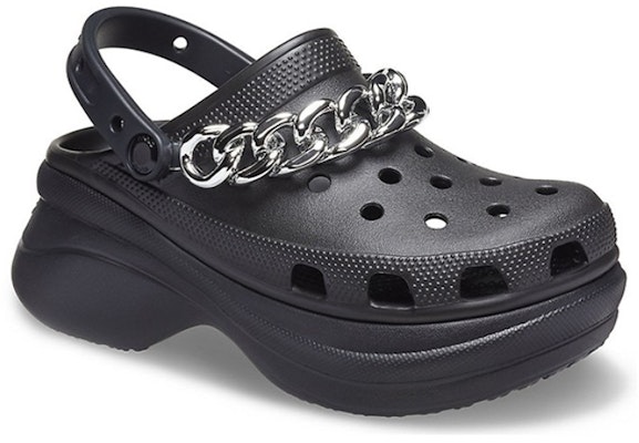 (W) Crocs Classic Clog Retro Sandal Hitam Perak 206662-067 Order (W) Crocs Classic Clog Retro Sandal Hitam Perak 206662-067
