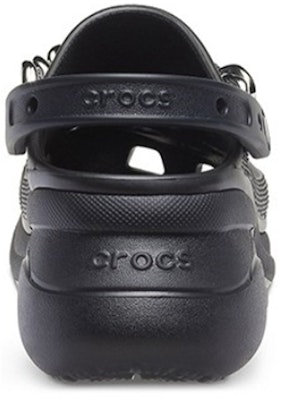 (W) Crocs Classic Clog Retro Sandal Hitam Perak 206662-067 Shop (W) Crocs Classic Clog Retro Sandal Hitam Perak 206662-067