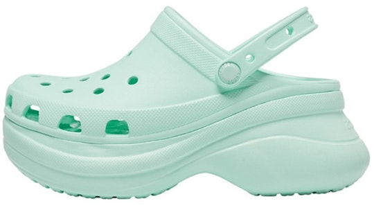 (W) Crocs Classic Clog Retro Suela Gruesa Sandalias Verde Menta 206302-3TI Buy (W) Crocs Classic Clog Retro Suela Gruesa Sandalias Verde Menta 206302-3TI