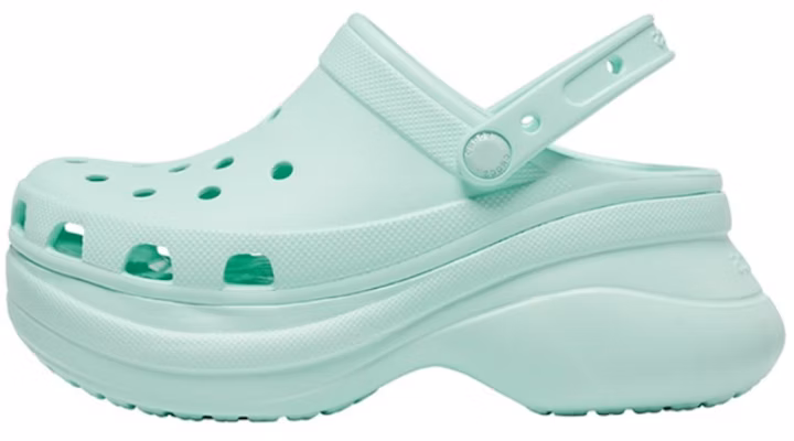 (Women) Crocs Classic Clog Retro Thick Sole Sandals Mint Green 206302-3TI Buy (Women) Crocs Classic Clog Retro Thick Sole Sandals Mint Green 206302-3TI