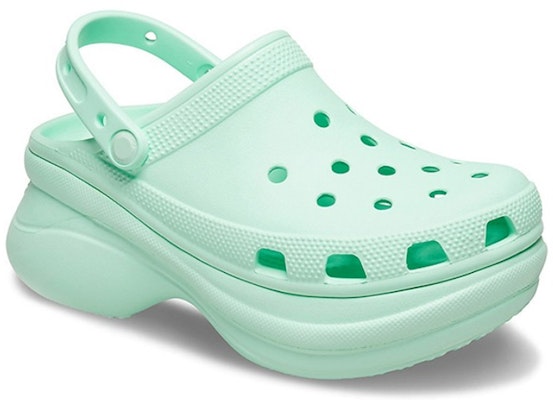 (Women) Crocs Classic Clog Retro Thick Sole Sandals Mint Green 206302-3TI Order (Women) Crocs Classic Clog Retro Thick Sole Sandals Mint Green 206302-3TI