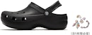 (W) Sandal Sukan Crocs Classic Clog 'Hitam' 206750-001