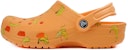 (W) Sandal Sukan Crocs Classic Clog 'Oranye' 206375-801