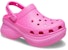 (W) 크록스 클래식 클로그 스포츠 샌들 '핑크' 206302-6QQ
