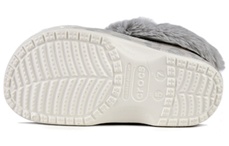 Details for (W) Sabot Crocs Classique Blanc ''Mammoth Luxe'' 205921-159
