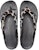 (W) Crocs Classic Cloud Flip-Flops 'Cetakan Harimau Bintang Hitam' 207845-0CU