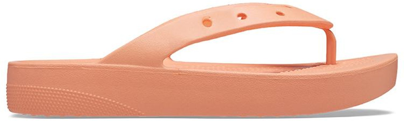 (Women) Crocs Classic Cloud Flip Flops 'Papaya Red' 207714-83E Order (Women) Crocs Classic Cloud Flip Flops 'Papaya Red' 207714-83E