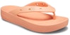 (W) Crocs Classic Cloud Selipar Jepun 'Papaya Merah' 207714-83E