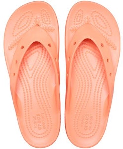 Crocs卡駱馳 經典雲朵人字拖鞋 女款 木瓜紅 Shop Crocs卡駱馳 經典雲朵人字拖鞋 女款 木瓜紅