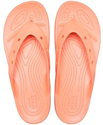 (Women) Crocs Classic Cloud Flip Flops 'Papaya Red' 207714-83E Shop (Women) Crocs Classic Cloud Flip Flops 'Papaya Red' 207714-83E