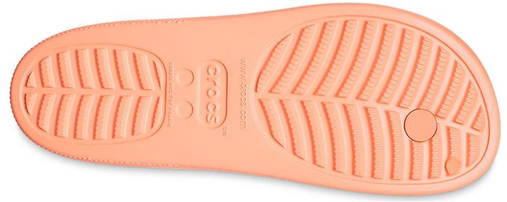 (Women) Crocs Classic Cloud Flip Flops 'Papaya Red' 207714-83E Details for (Women) Crocs Classic Cloud Flip Flops 'Papaya Red' 207714-83E