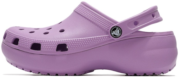 (W) Crocs Classic Awan Sepatu Pantai Retro Ungu 206750-5PR Buy (W) Crocs Classic Awan Sepatu Pantai Retro Ungu 206750-5PR