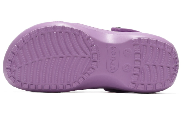 Shop (W) Crocs Classic Awan Sepatu Pantai Retro Ungu 206750-5PR