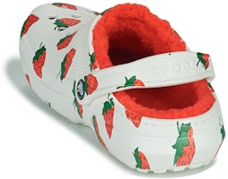 (W) Sandal Crocs Klasik Katun 'Putih Merah' 207301-1F5 Details for (W) Sandal Crocs Klasik Katun 'Putih Merah' 207301-1F5