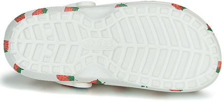 (W) Sandal Crocs Klasik Katun 'Putih Merah' 207301-1F5 Sizing (W) Sandal Crocs Klasik Katun 'Putih Merah' 207301-1F5