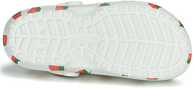 (W) 크록스 클래식 코튼 샌들 (화이트/레드) 207301-1F5 Sizing (W) 크록스 클래식 코튼 샌들 (화이트/레드) 207301-1F5