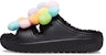(W) Crocs Klasik Cozy Daisy Clogs 'Hitam Pelbagai' 209240-001