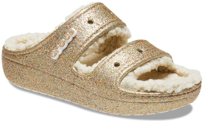 (W) Sandal Crocs Classic Cozzzy Glitter 'Emas Multi' 208124-93S Lookbook (W) Sandal Crocs Classic Cozzzy Glitter 'Emas Multi' 208124-93S