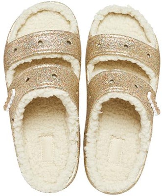 (W) Sandal Crocs Classic Cozzzy Glitter 'Emas Multi' 208124-93S Shop (W) Sandal Crocs Classic Cozzzy Glitter 'Emas Multi' 208124-93S