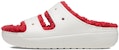 (W) Crocs Classic Cozzzy Sandal Sweater Hari Raya 'Putih Merah' 209227-90H