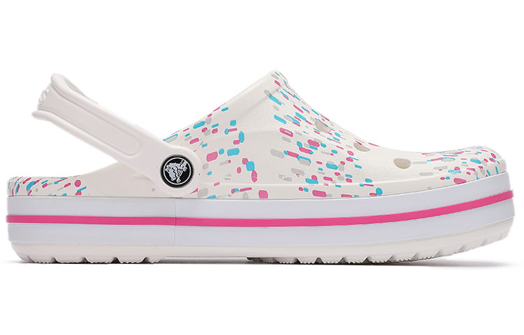 (W) Crocs Classic Crocs Beach White Sandals 'White' 圖 2