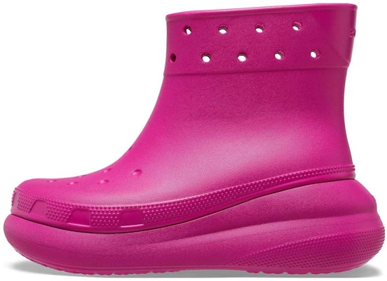 (Women) Crocs Classic Crush Boots 'Fuchsia Fun' 207946-6SV Buy (Women) Crocs Classic Crush Boots 'Fuchsia Fun' 207946-6SV