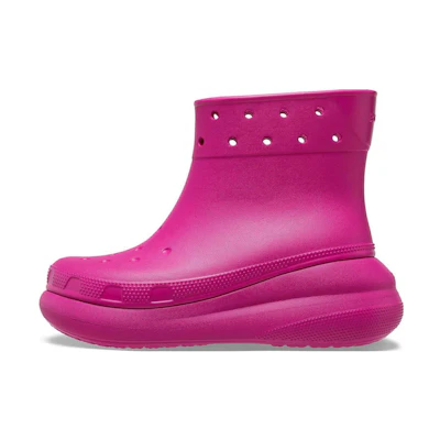 (W) Crocs Classic Crush Boots 'Fuchsia Fun'