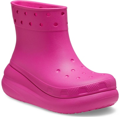 (Women) Crocs Classic Crush Boots 'Fuchsia Fun' 207946-6SV Order (Women) Crocs Classic Crush Boots 'Fuchsia Fun' 207946-6SV