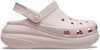 (W) Crocs Classic Crush Clog 'Merah Jambu Muda' 207521-6UR