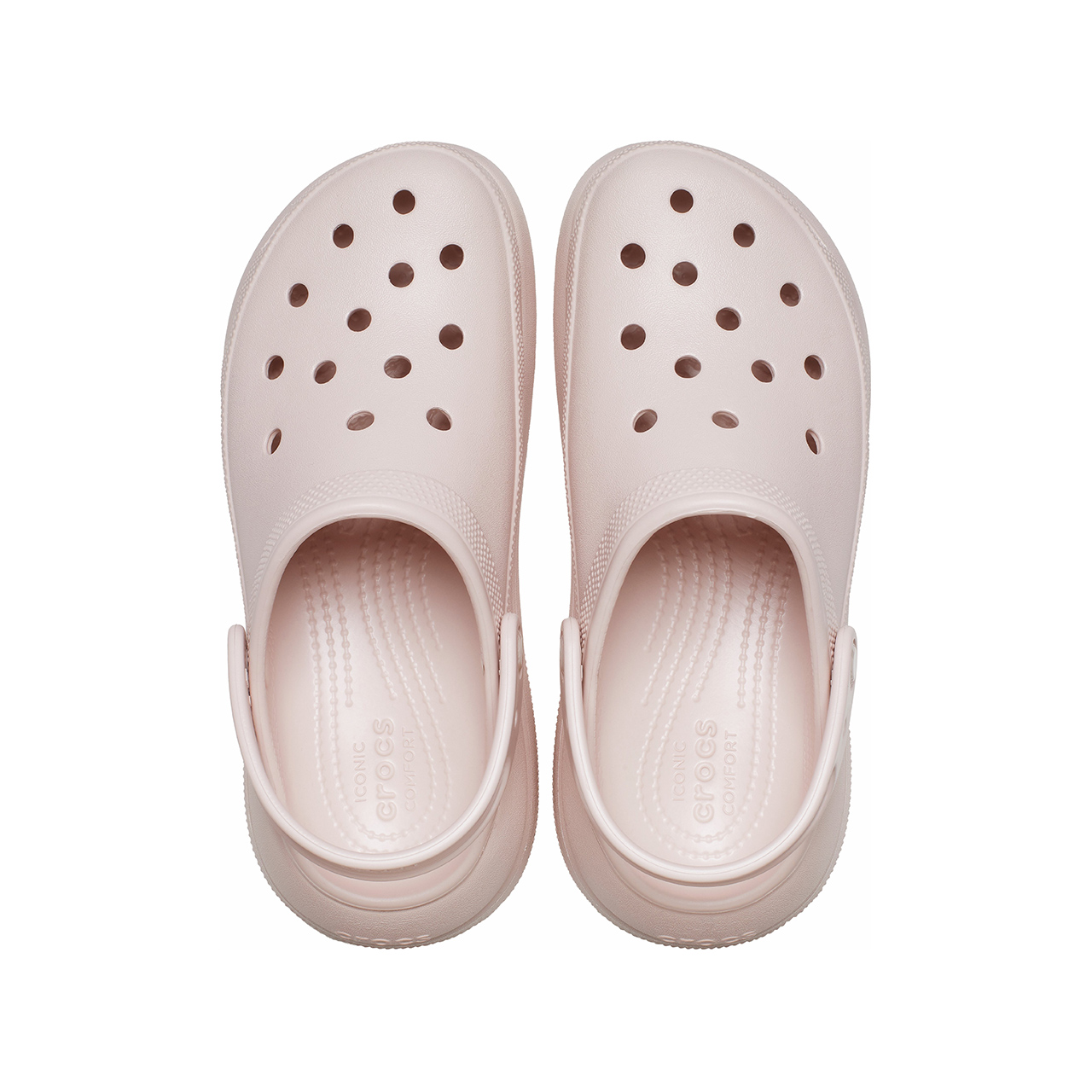 Shop (W) Crocs Classic Crush Zuecos 'Rosa Claro' 207521-6UR