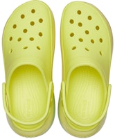 Crocs卡樂駝 經典閃光厚底洞洞涼鞋 女款 酸黃色 Shop Crocs卡樂駝 經典閃光厚底洞洞涼鞋 女款 酸黃色