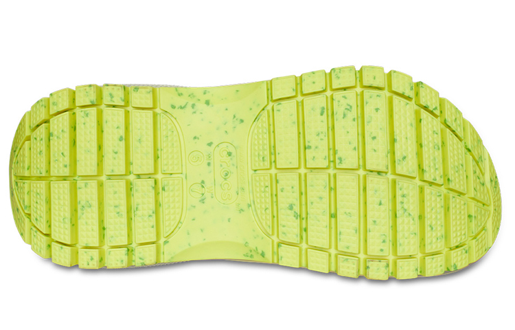 Details for (W) Zuecos Crocs Classic Crush 'Verde Fluorescente' 207988-76M
