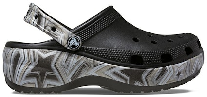 (W) クロックス クラシック クラッシュ ディスコ クロッグ (ブラック) 208123-0C4 Order (W) クロックス クラシック クラッシュ ディスコ クロッグ (ブラック) 208123-0C4