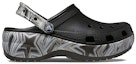 Order (W) Crocs Classic Crush Disco Clog 'Hitam' 208123-0C4