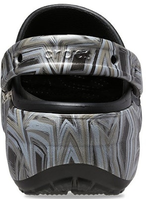 (Women) Crocs Classic Crush Disco Clog 'Black' 208123-0C4 Purchase (Women) Crocs Classic Crush Disco Clog 'Black' 208123-0C4