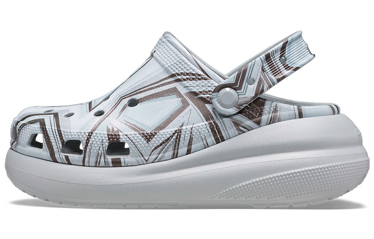 (Women) Crocs Classic Crush Disco Clog 'Clear Bue' 208121-0ZT