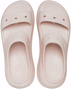 (W) クロックス クラシック クラッシュ サンダル (ピンク) 207670-6UR Shop (W) クロックス クラシック クラッシュ サンダル (ピンク) 207670-6UR